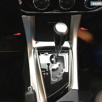 ABS chrome Toyota corolla auto piederumi Auto pārnesumu pārslēgšanas slēdzis karkasa paneļu Apdare vāciņš melns