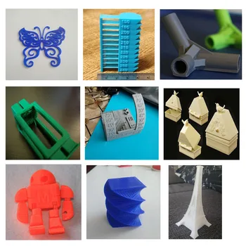 ABS pavedienu 3D printeri pavedienu 1,75 mm 1kg Drukas Materiāliem 3D Plastmasas Drukāšanas Pavedienu caurspīdīga