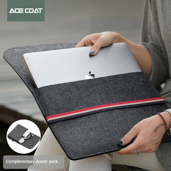 ACECOAT 2020. gadam piedurkņu soma aizsardzības macbook 13.3 lietā Macbook Air / Pro Retina 13/15/16 collu matebook vāciņš 14 klēpjdatora vāka