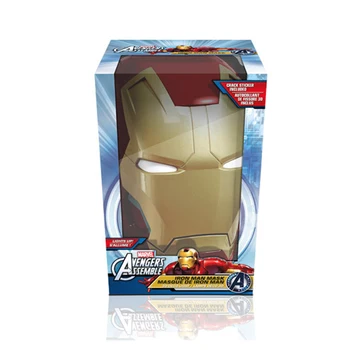Acecorner Dzelzs Vīrs Galvas, Sejas 3D Radošo LED Sienas Lampa Dekoru Avengers, Marvel Nakts Gaisma Zēns Rotaļlietas Bērniem Ziemassvētku Dzīvojamā Istaba Dāvana