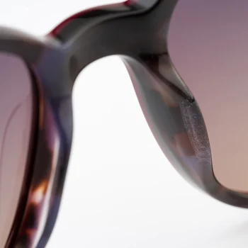 Acetāta Polarizētās Modes Sievietēm, Apaļas Saulesbrilles, Saules Brilles Luksusa Zīmolu Dizainera Braukšanas Zvejas Brilles UV400 #HT880269