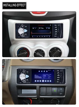 Adeeing 4.1 collu Audio Auto Mp5 Atskaņotājs FM Auto Radiostacija 1Din Autoradio Bluetooth Audio Auto Stereo Mp4 Auto Mp5 Player 4.1 collu