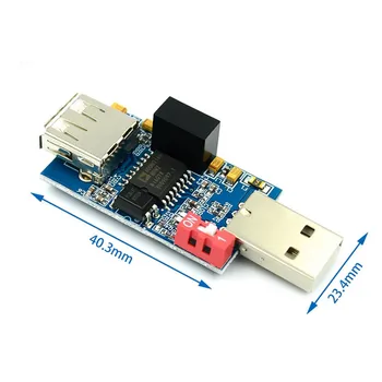 ADUM3160 Vienu Izolācija USB Modulis 1500V Izolatoru USB uz USB Izolatoru Modulis Aizsardzības pārvalde Izolācija