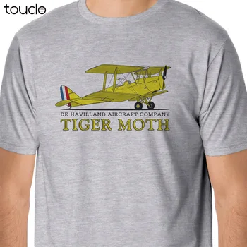 Aeroclassic De Havilland Tiger Kožu Treneris T-Krekls