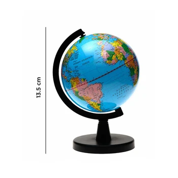 AGORA 1ud pasaulē ar rotējošu stāvēt izglītības rotaļlieta, ģeogrāfija pasaules kartē