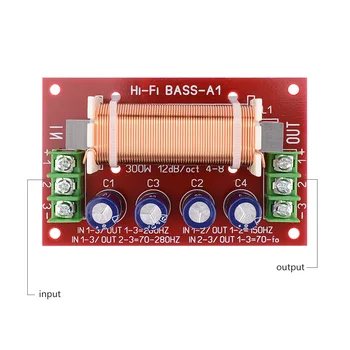 AIYIMA 1GB Subwoofer Crossover Frekvenču Skaļruni Dalītāju 300W Bass Pastiprinātājā Krosoveru Filtri Mājas Teātra Studija HiFi Audio