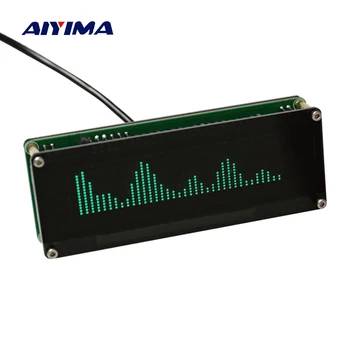 AIYIMA VFD Mūzikas Skaņas Spektra Indikators 15 Līmeņa Indikators VU Metru Precizitāti Pulksteni Ātrumu Regulēšana AGC Režīmā Ar Lietā