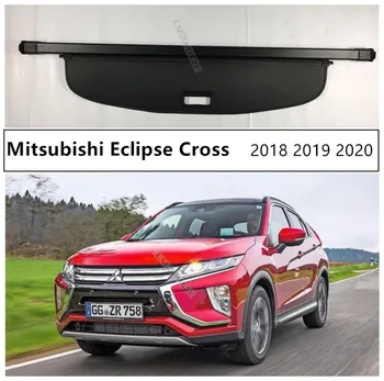 Aizmugures Bagāžnieka Kravas Vāks Mitsubishi Eclipse Krusta 2018 2019 2020 2021 Augstas Qualit Auto Drošības Vairogs Piederumi Melnu Bēša