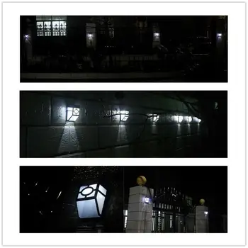 Aizsargs Gaismas Sienas Gaismas Ūdensizturīgs Dārza Lampas Jaudas LED Litake Lampas Litake Gaismas Ielā Nakts Apgaismojums zk20