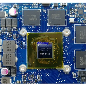 Akemy GL552VW REV2.0 Portatīvo datoru mātesplati par ASUS ROG GL552VW GL552V ZX50V FX-PRO original mainboard GTX960M/950M GPU i7-6700HQ