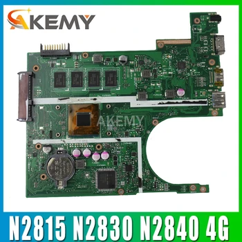 Akemy X200MA Mātesplati Par ASUS F200M X200M X200MA Klēpjdatoru, pamatplate (Mainboard) N2815/N2830/N2840 4G-RAM