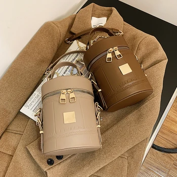 Akmens modelis Tote Kausa soma ir 2021. Modes New Augstas kvalitātes PU ādas Sieviešu Dizainers Rokassomu Ķēdes Plecu Messenger Bag