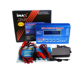 Akumulatora Lipo Lādētāju Līdzsvaru Lādētāju iMAX B6 12V 5A Lādētāju Lipro Digitālā TĀLVADĪBAS Bateriju Līdzsvaru Lādētājs 12V Jaudas Adapteris
