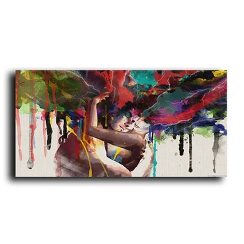 Akvarelis Vīriešiem un Sievietēm, Plakāti un Izdrukas Stila Krāsains Audekla Apgleznošana Sienu Attēlu Dzīvojamā Istaba Cuadros Dekori