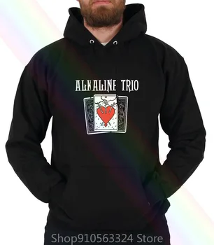 Alkaline Trio Tarot Mens Pelēkā Vārna Sporta Krekli Visu Izmēru Jaunas Sievietes Vīrieši