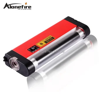 Alonefire AD998 ultravioleto lukturīti, rokas naudas detektors atpakaļ gaismas UV Ceļojumu lampas viltotu naudu testa valūtas AA baterijas