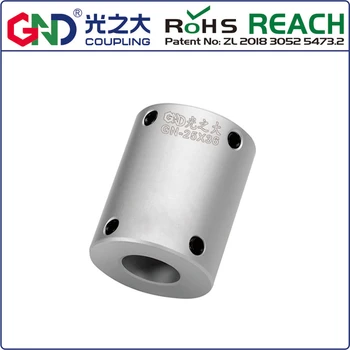 Alumīnija sakausējuma cieta top vads sērijas GND BAND vārpstu sakabes protokols d16 L24 d1 d2: 4,5,6,6.35,7,8 mm