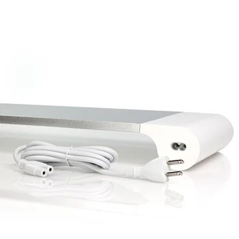 Alumīnija Sakausējuma Darbvirsmas Monitora Statīvs ar 4-Portu USB ChargingNon-slip Klēpjdatoru Stāvēt Iesūknēšanas ar 4-portu USB Uzlāde