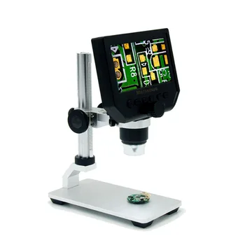 Alumīnija Sakausējuma Mikroskopa Statīva Universāls Regulējams Profesionālo Metāla Bāzes Turētājs, 3,5 cm Diametrā Digitālā USB Mikroskops