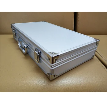 Alumīnija sakausējuma toolbox Portatīvo Instrumentu gadījumā Failu lodziņā Aparatūras Glabāšanas instrumentu kaste ar Sūkli