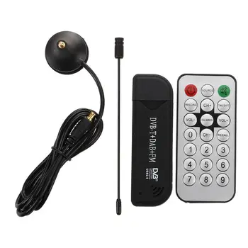 AM05-FM+DAB USB Digital TV Tuner DVB-T RTL2832U+FC0013B(E4000) Antenas Receptoru Sonos Ar Echo Dot Smart Home Google Ligzdu