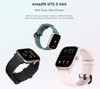 Amazfit GTS 2 Mini Smart Skatīties Noliktavā GPS-Veidot Globālo Versiju, 5ATM Ūdensizturīgs 14 Dienu Akumulators Android, Ios Tālruni