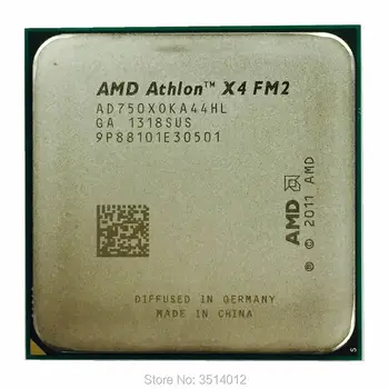 AMD Athlon II X4 750X 750 3.7 G Quad-Core CPU Procesors AD750XOKA44HL Socket FM2