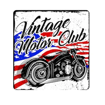 American vintage auto kluba ņujorkas moto auto uzlīme decal