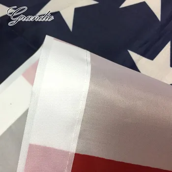Amerikāņu Karogu ASV Amerikas savienotās Valstis 3x5 Kājām Poliestera Iespiesti Star Spangled Banner 90x150 cm ASV Valsts Karogi un Baneri
