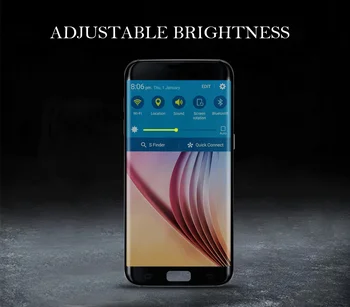 AMOLED Samsung Galaxy S6 Malas, lcd displejs, touch Screen Digitizer Montāža ar rāmi G925 G925F SM-G925F remonta daļas