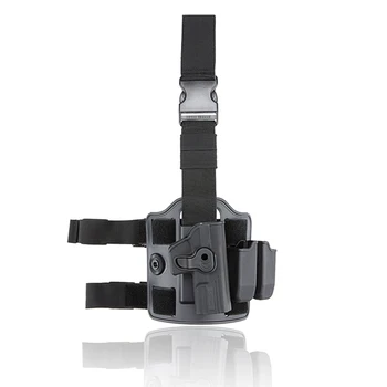 Amomax Tactical Holster, lai MĒS Tokyo Marui KJW Glock - ar Labo roku Black(Standard tikai ar vidukli, plati, ne citu piederumu)