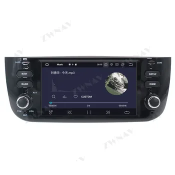 Android 10.0 4G+64G auto multimediju atskaņotājs, Iebūvēts DSP Radio stereo Fiat Punto 2009-ne dienu bez līnijas 2012. -. gadam GPS Navi Audio vienības