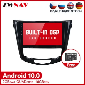 Android 10.0 Auto Radio Multimediju Video Atskaņotājs Nissan X-Trail XTrail T32 Qashqai J11 T31 J10 Audio stereo Galvas Vienība bez maksas kartē