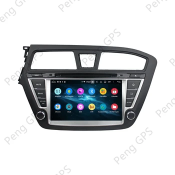 Android 10.0 Radio Hyundai I20-2017 Touchscreen Multimediju GPS Navigācijas Headunit DVD Atskaņotājs, Stereo Carplay PX6 6 Core