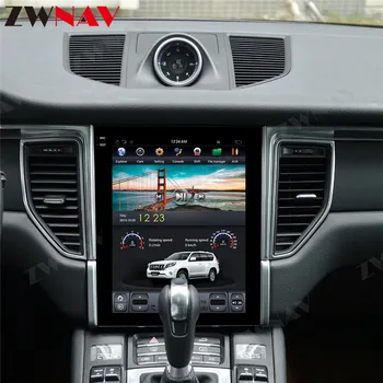 Android 9 Tesla stila Automašīnas GPS Navigācijas Porsche Macan 2011-2017 Auto Stereo Radio, magnetofons Galvas vienības Multimediju atskaņotājs