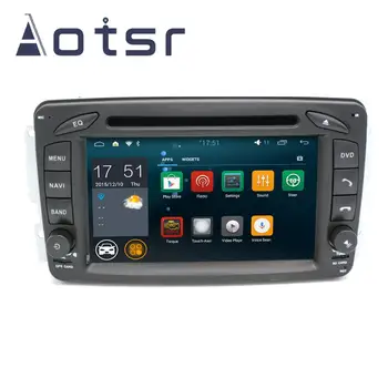 Android Auto GPS Navigācija, DVD Atskaņotājs BENZ W203 W209 W463 Auto DVD, Auto Stereo Radio Multimediju atskaņotājs, Galvu Vienība Ieraksti