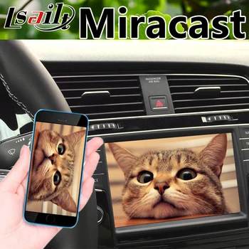 Android/ carplay saskarne Volkswagen Golf 7 Passat Skoda MIB MIB2 MQB Video interface atbalsts CarPlay ar Lsailt