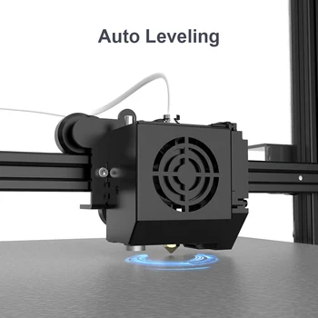 Anet ET4 Pro Vakariņas Kluss TMC2208 Vadītāja Impresora 3D Printeri, kas Ar Auto Self-Leveling Pavedienu Atklāšanas Atsāktu Drukāšanu