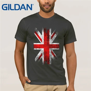 Anglijas Karogu Savienības Jack Vintage t-krekls s-3xl Lielbritānijas Flagge Apvienotā Karaliste Uk Topi Tee Krekli T Vīriešiem Vīriešiem