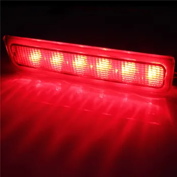 ANGRONG LED Aizmugures Augsta Līmeņa Bremžu Stop Gaismu Lukturis VW Caddy MK3 2004-Sarkano Lēcu