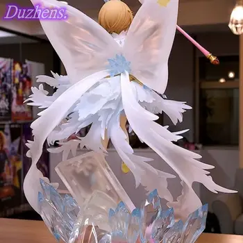 Anime CARDCAPTOR SAKURA 35cm KINOMOTOSAKURA PVC Rīcības Attēls, Anime Attēls Modelis Rotaļlietas Attēls Kolekcijas Lelle Dāvanu