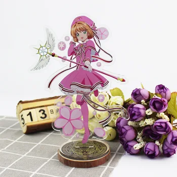 Anime Cardcaptor Sakura Akrila Statīva Modeli Cute Anime Meitene Akrila Statīvs Rīcības Attēls Apdare DIY Cosplay Kolekcionējamus Dāvanas