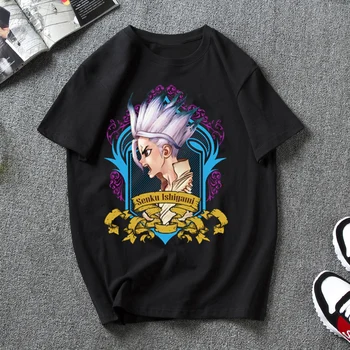 Anime Dr Akmens Jaunu Apģērbu, Vīriešu, Sieviešu T-Krekls Modernā Hip Hop Drukāšanas Estētisko T-Krekls Homme T-Krekls Hip Hop T Krekls