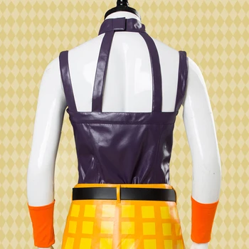 Anime JOJO JoJo Dīvaino Piedzīvojumu Cosplay Kostīmu Ghirga Narancia Formas tērpu Vīrieši Sievietes Cosplay Apģērbs Kleita Halovīni Kostīmi