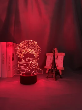 Anime Lampas Pie Gojo Gaismas Jujutsu Kaisen Led Nakts Gaisma Dzimšanas dienas Dāvanu Jujutsu Kaisen Nightlight Pie Gojo Lampas