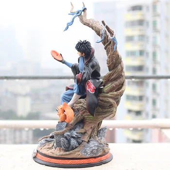 Anime Naruto Akatsuki Tobi Gk Statuja Obito Pvc Rīcības Attēls Kolekciju Modelis Rotaļlietas
