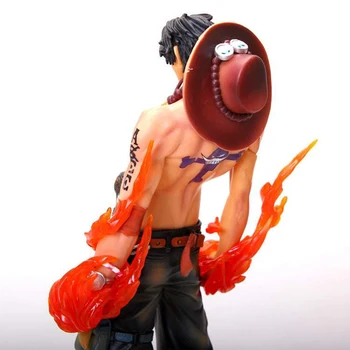 Anime Viens Gabals Ace Uguns Dūri Kaujas Darbību Attēls Juguetes Viens Gabals Portgas D Ace Figura Kolekcionējamus Modelis Rotaļlietas Brinquedos