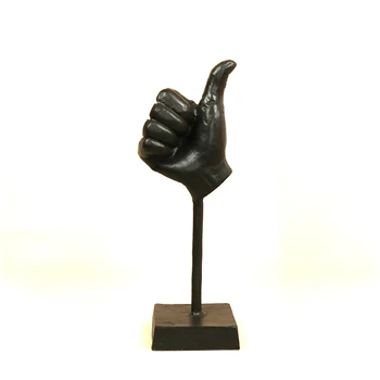 Anotācija Čuguna Roku Žestu Skulptūru Metāla Pirkstu Statuja Attēls Body Art Dekoru, Rotājumu Rokdarbu Suvenīru Jaunums Dāvanu