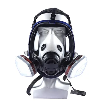 Anti-miglas Respiratoru gāzmaska ar Filtru Plaši Izmanto Organisko Gāzu Krāsas Spary Ķīmiskā Gaisa daļiņām, Putekļiem Aizsardzība Gāzes masku