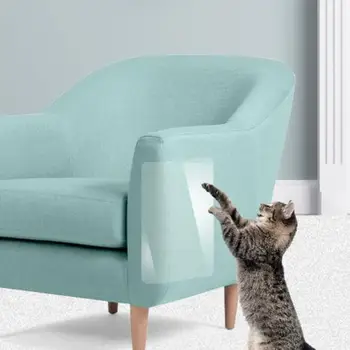 Anti-Scratch Kaķu Apmācības Lentes Dīvāns Protector Anti-Paņemt Nūju Lentes Spēcīgu Saķeri Pārredzamu Anti-Scratch Lentes Pet Cat
